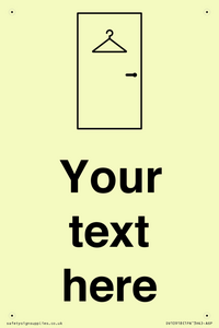 Custom information: Changing room